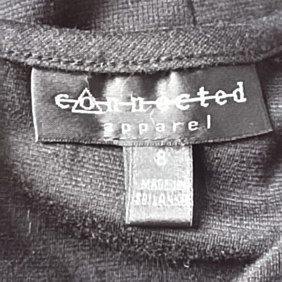 🛍️ BUNDLE ONLY 🛍️Connected Apparel Gray and Black Knee-Length Sheath Dress - Picture 5 of 7